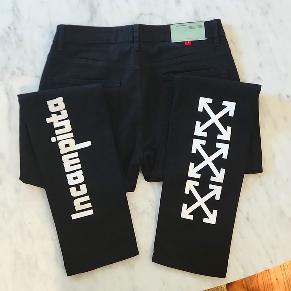 Off White/ Virgil Abloh Jeans - Picture 5 of 9